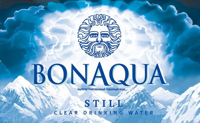 design packaging food : mineral water bonaqua. agency mildberry