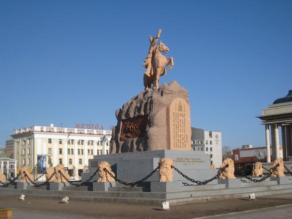 蒙古国首都乌兰巴托风光