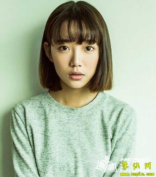 短发清纯女生发型校园_好看的学生发型女短发_气质短发发型 546x618