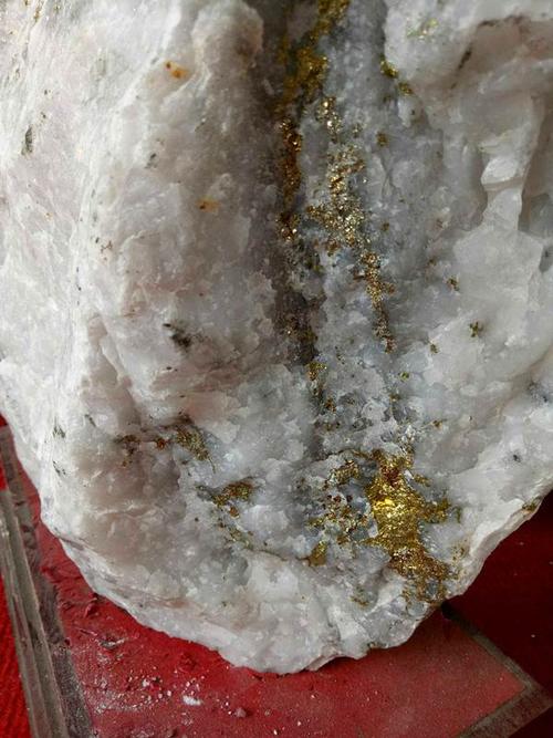 36 特价天然金矿石黄金矿原石摆件观赏奇石矿物晶体金砖风水石头