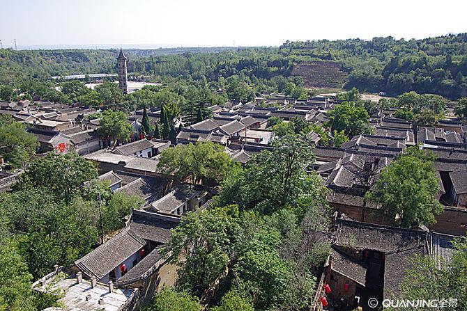 陕西省渭南韩城党家村古宅_全景网