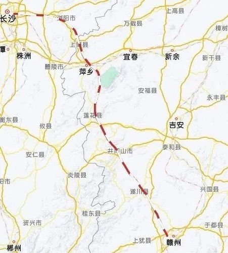 长赣高铁经过遂川,网友建议修遂川至万安连接线北上南昌