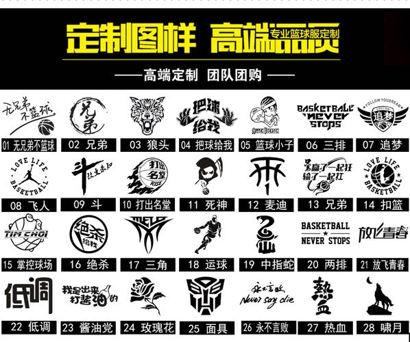 迷彩球衣儿童子篮球男训练比赛队服diy印字印号方案三球号 名字 logo