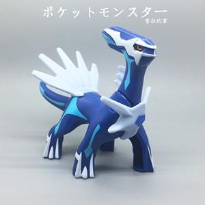 正版麦当劳宠物小精灵手办神奇宝贝可动玩具大号钻石兽帝牙卢卡