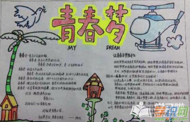 关于青春励志感恩手抄报内容-珍爱青春