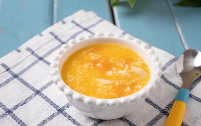 满妈厨房01 宝宝南瓜山药粥 调节脾胃 增强抵抗力