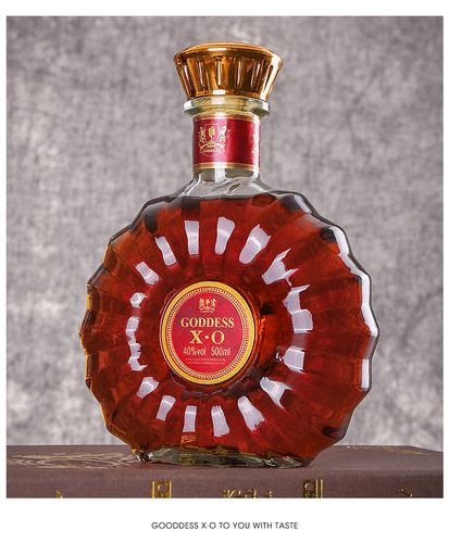 goddess brandy xo french flavor brandy private/oem/odm , 500ml