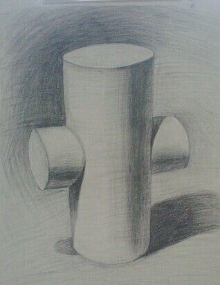 我是素描初学者,最近画了两幅素描画,求大师指点