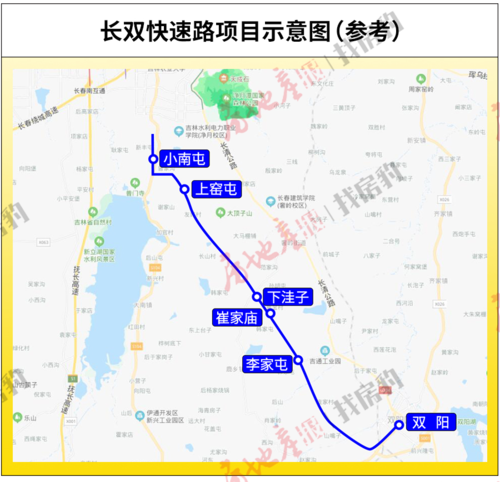 长春要修条"人民大街"到双阳,净月之南板块崛起!海量用地浮出水面