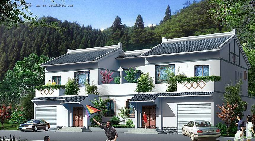 新农村房屋设计图大全2020农村新款别墅图