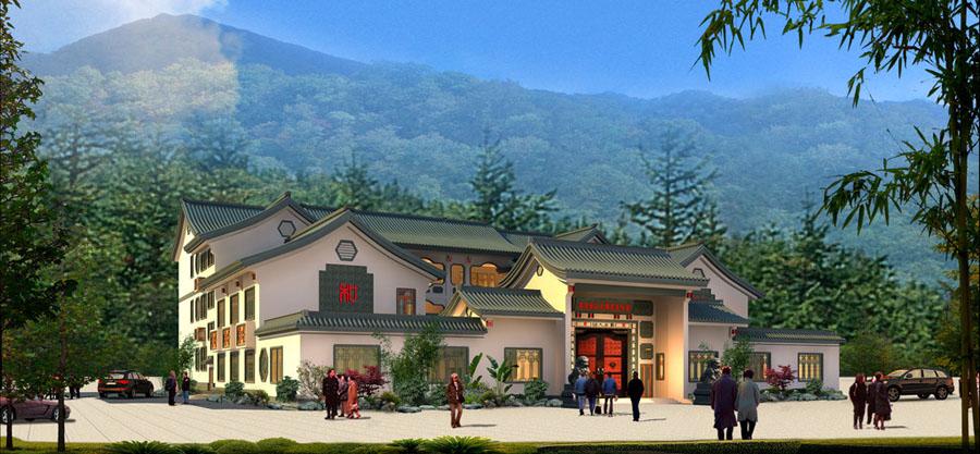 古建四合院设计案例效果图