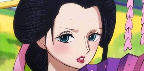 海贼王小紫的颜值碾压罗宾这一点从大蛇的表情就可以看出