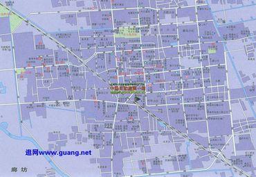 河北廊坊城区图