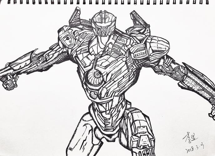 绘画作品——环太平洋