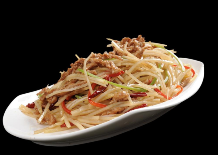 土豆炒肉丝