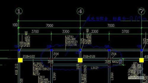 阳台处梁钢筋怎么下料