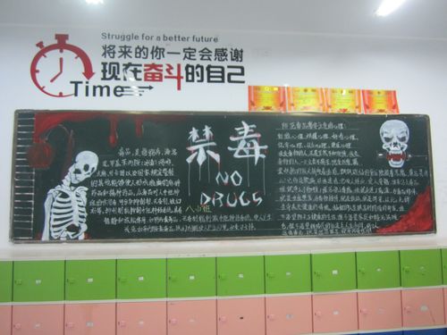 第三期"禁毒"黑板报评比