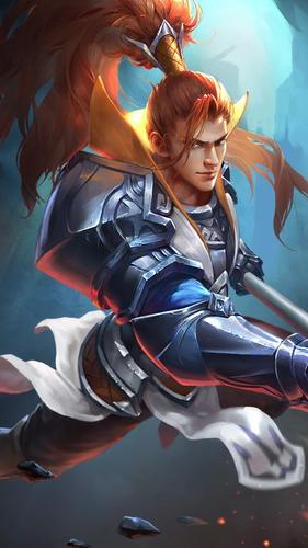 王者荣耀英雄韩信高清手机壁纸图片,这么帅的韩信,快来带走!