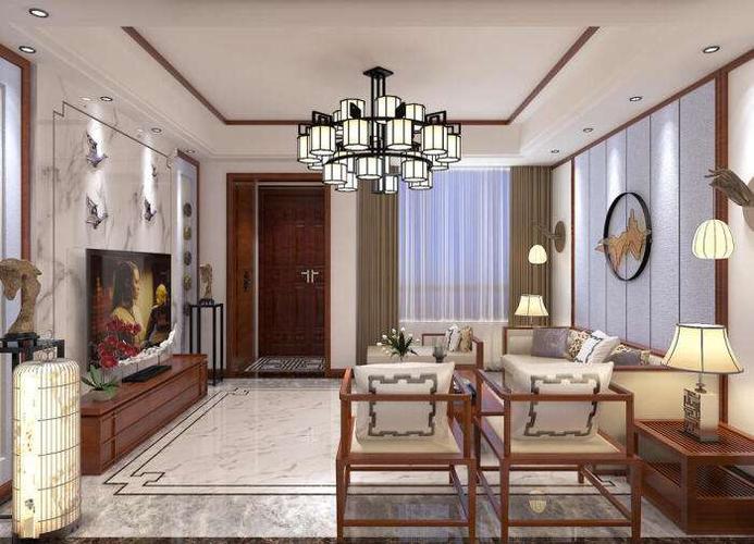 现代中式混搭风格装修效果图怎么样?