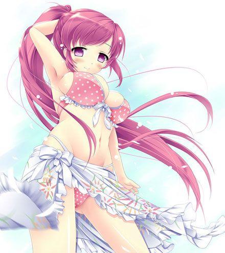 二次元少女泳装简笔画二次元少女泳装 壁纸二次元少女 泳装动漫