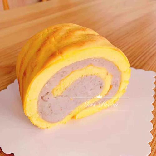 [四件包邮]虎皮芋泥卷低油糖蛋糕荔浦芋头早餐代餐下午茶零食点心