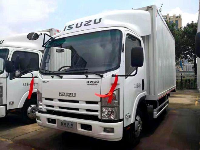 车型所搭载的4kh1发动机,该发动机由庆铃汽车消化吸收五十铃先进技术