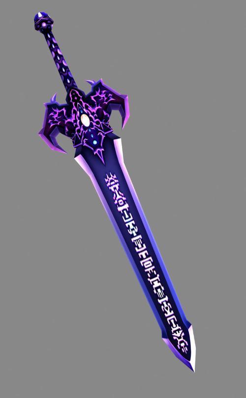 问仙剑奇侠传3中的魔剑上刻的字神马意思