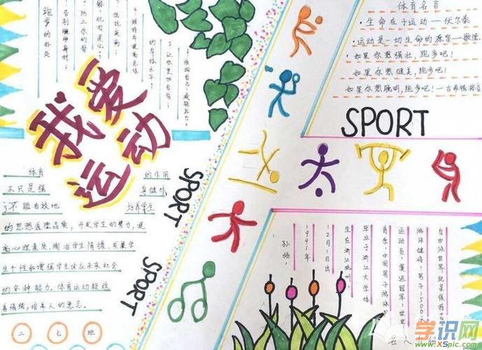 特色体育运动手抄报内容-强身健体