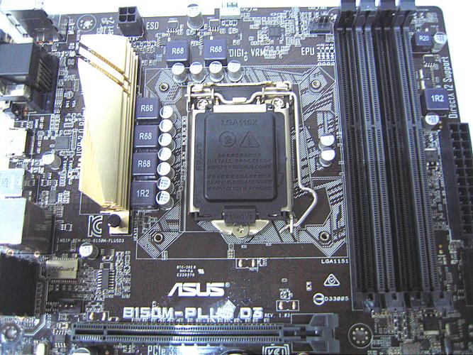 asus华硕b150mplusd31151架构支持7代cpu主板主板