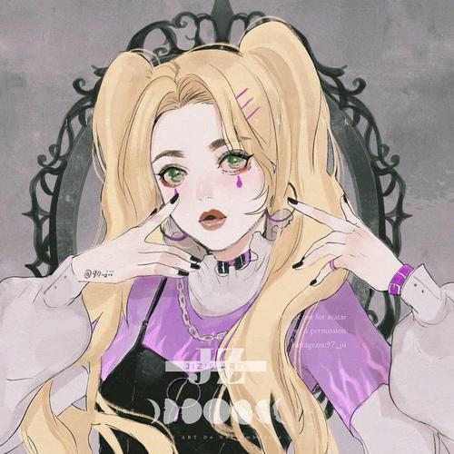 迪士尼公主头像 | 朋克女团风闺蜜头像90_头像_迪士尼怎么样_迪士尼