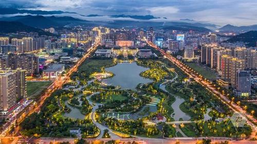 中国院作品福建龙岩龙津湖公园