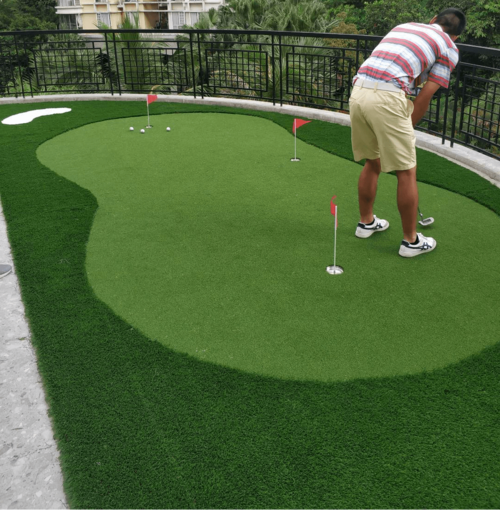 阳台景观高尔夫果岭