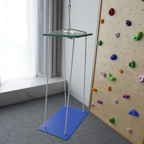 早教感统训练训练器器材四角晃动平衡木秋千儿童感统训练器材