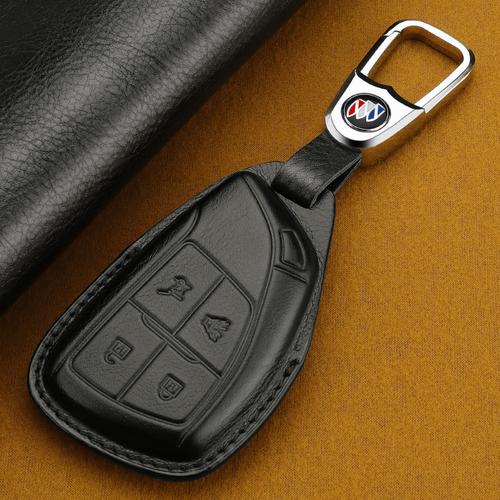 适用于别克昂科威s钥匙包真皮钥匙套昂科威钥匙扣汽车钥匙保护壳传枫