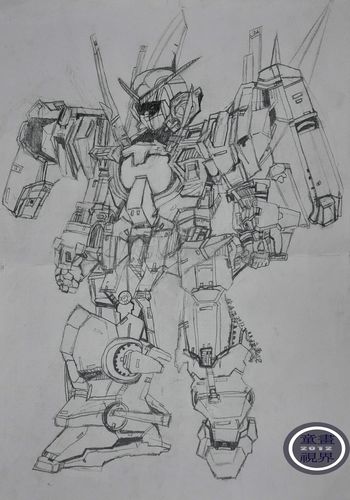 科技绘画作品(机器人)展示