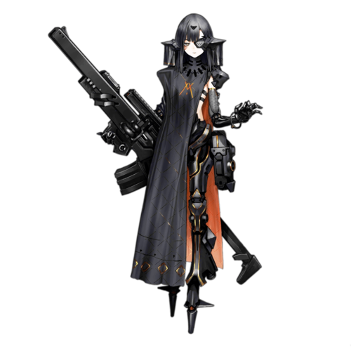 【立绘素材】二次元枪娘手游官方少女前线画集!(1400p