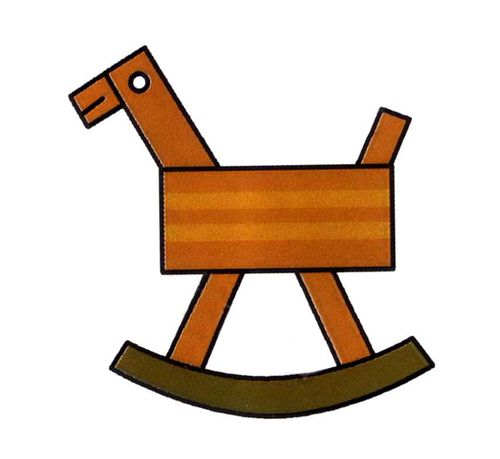 木马怎么画儿童学画木马简笔画步骤图解教程