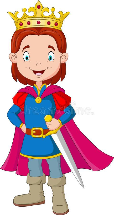 动画片男孩佩带的王子服装