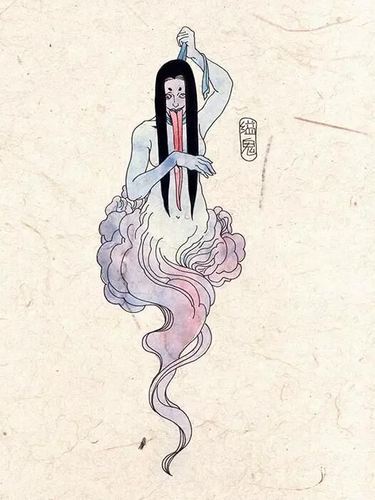 百鬼录(附图),中国百鬼录百鬼图鉴,中国百鬼图