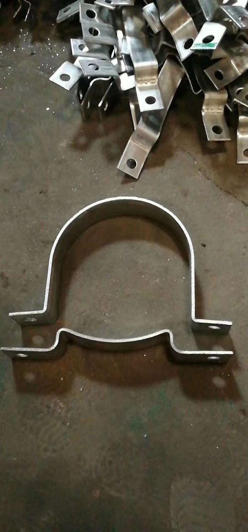 交通标志牌专用抱箍 单片双片 双面抱箍