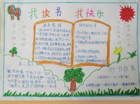 读书阅读的好处手抄报 读书的好处手抄报