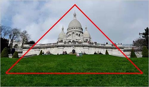 三角形构图摄影照片2