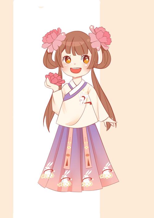 女童连衣裙夏2022古装超仙明制古风小女孩汉服儿童中国风襦裙