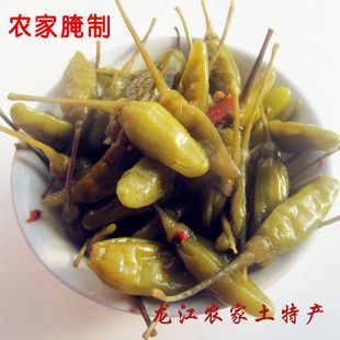 农家腌制的野山椒泡菜 糖醋小辣椒 朝鲜酸甜泡椒  韩国泡菜 250g 新品