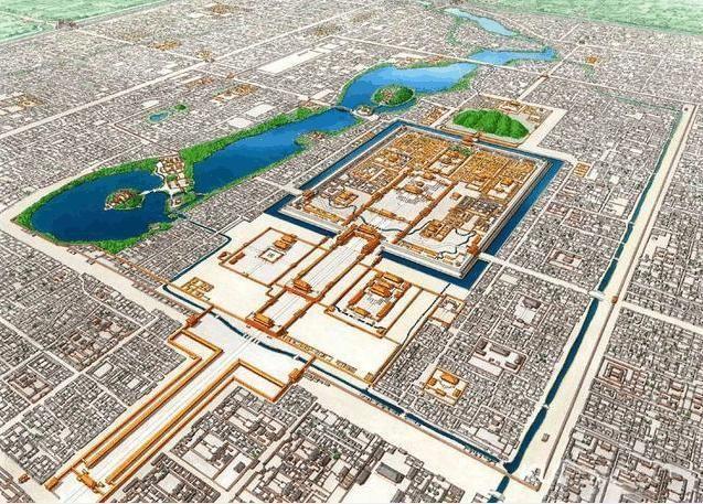 北京故宫旅游地图