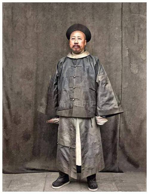 一组晚清大臣的彩色老照片,有各部尚书,两江总督,巡抚
