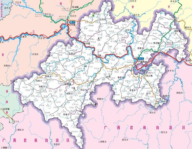 从江电子地图,从江地图