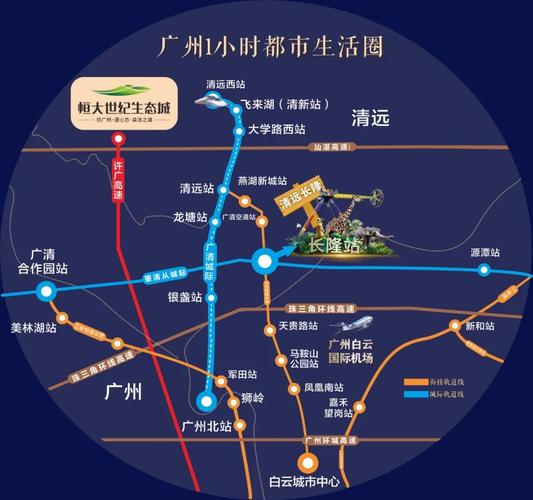 广州清远有哪些别墅洋房在售【恒大世纪生态城】有什么卖点 交通便捷