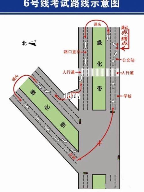 济南长清104考场线路图_科目二_驾照_故事_汽车_道路