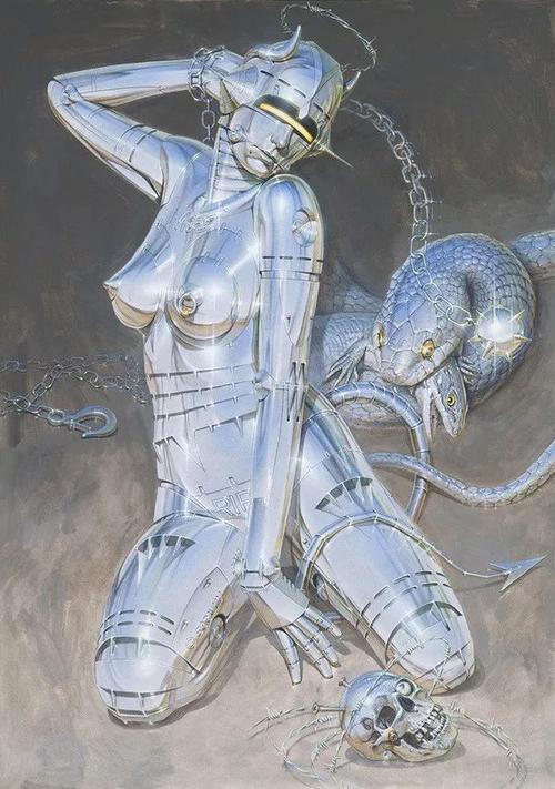 情色艺术大师空山基:否定性欲的都是骗子!